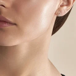 Boucles D'oreilles Or Jaune Sheilana Diamants