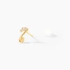 Boucles D'oreilles Or Jaune Xavierine Oxydes