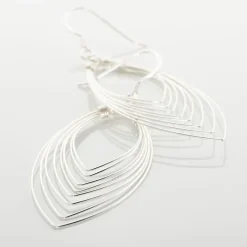 Boucles D'oreilles Pendantes Argent Katje