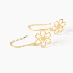 Boucles D'Oreilles Pendantes Marjaana Or Jaune