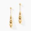 Boucles D'oreilles Pendantes Brooks Or Jaune