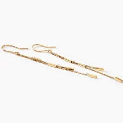 Boucles D'oreilles Pendantes Neos Or Jaune