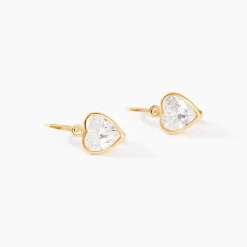 Boucles D'oreilles Pendantes Gredel Or Jaune Oxyde