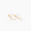 Boucles D'oreilles Pendantes Alphonsine Etoile Or Jaune