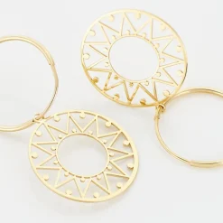 Boucles D'oreilles Pendantes Florent Or Jaune