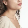Boucles D'oreilles Pendantes Spya Infini Or Jaune