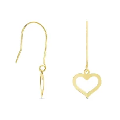 Boucles D'oreilles Pendantes Or Jaune