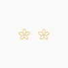 Boucles D'Oreilles Puces Barbie Or Jaune