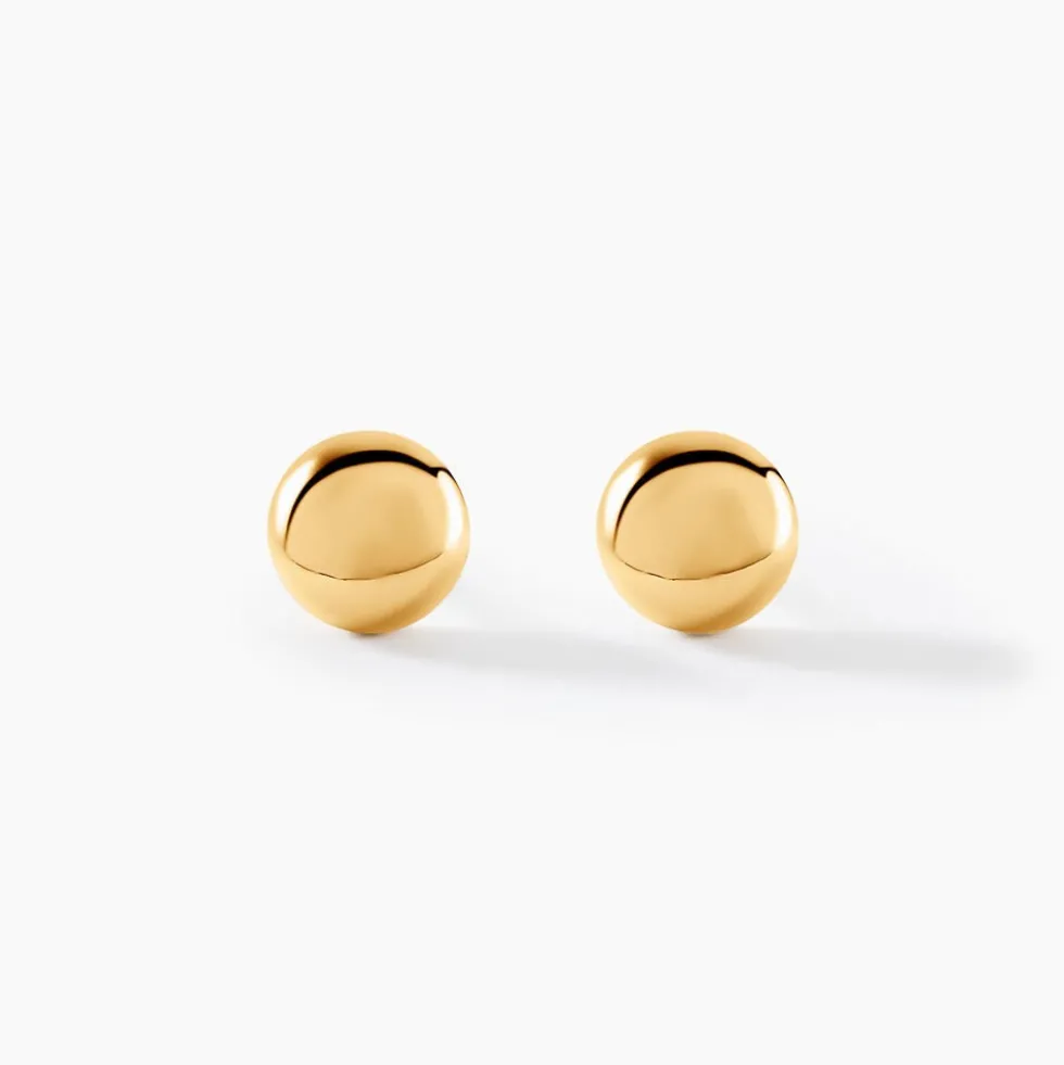 Boucles D'oreilles Puces Bernia Or Jaune