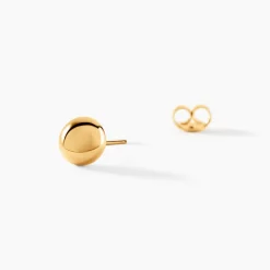 Boucles D'oreilles Puces Bernia Or Jaune