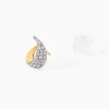 Boucles D'oreilles Puces Boucle D'or Or Jaune Oxyde De Zirconium