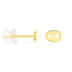 Boucles D'oreilles Puces Cara Or Jaune