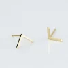 Boucles D'oreilles Puces Ella Or Jaune