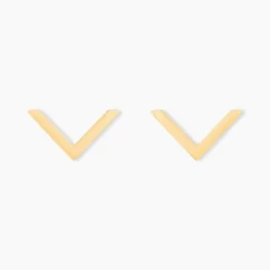 Boucles D'oreilles Puces Ella Or Jaune