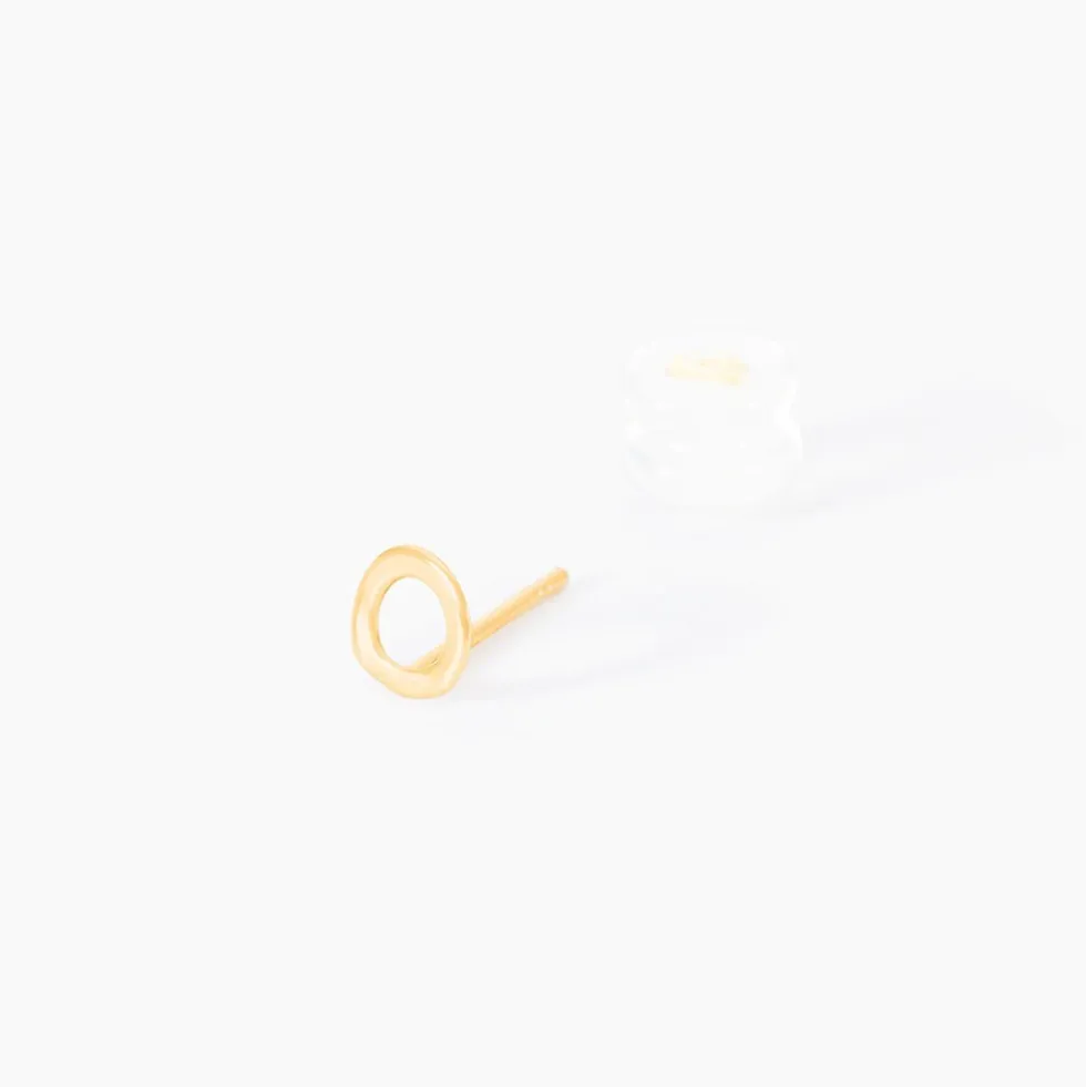 Boucles D'oreilles Puces Freyde Or Jaune