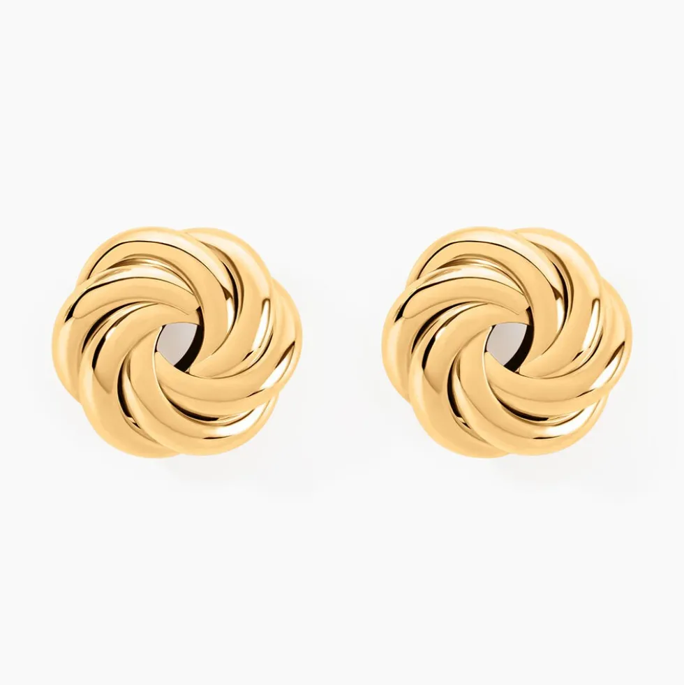 Boucles D'Oreilles Puces Gilad Or Jaune
