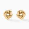 Boucles D'oreilles Puces Grover Or Jaune