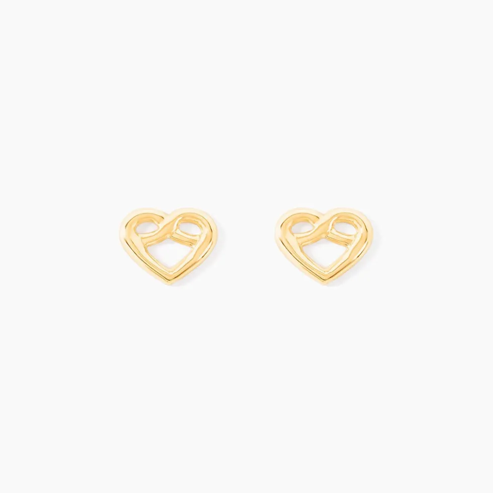 Boucles D'oreilles Puces Hartwin Or Jaune
