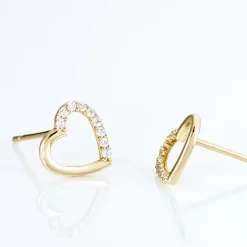Boucles D'oreilles Puces Jakov Or Jaune