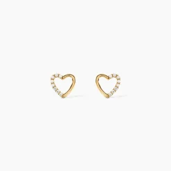 Boucles D'oreilles Puces Jakov Or Jaune