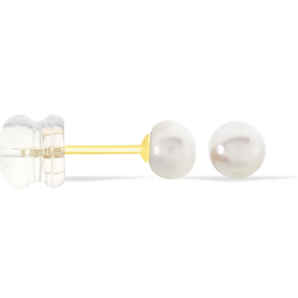 Boucles D'oreilles Puces Kesya Or Jaune