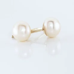 Boucles D'oreilles Puces Kesya Or Jaune