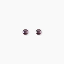 Boucles D'oreilles Puces Kesya Or Jaune Perle De Culture