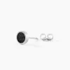 Boucles D'oreilles Puces Phebus Him Classique Acier Blanc