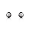 Boucles D'oreilles Puces Renda Argent Céramique Et Oxyde De Zirconium