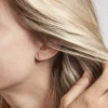 Boucles D'oreilles Puces Tullia Argent Rose