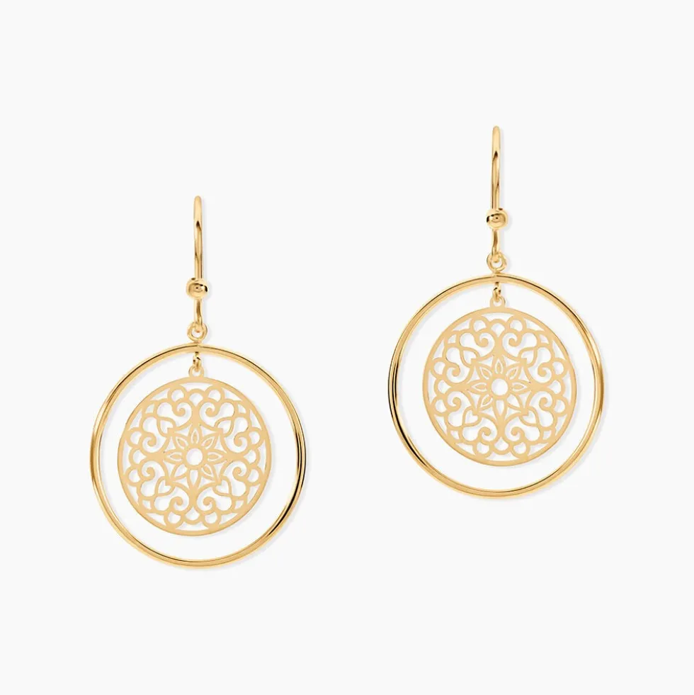 Boucles D'oreilles Serguiane Or Jaune