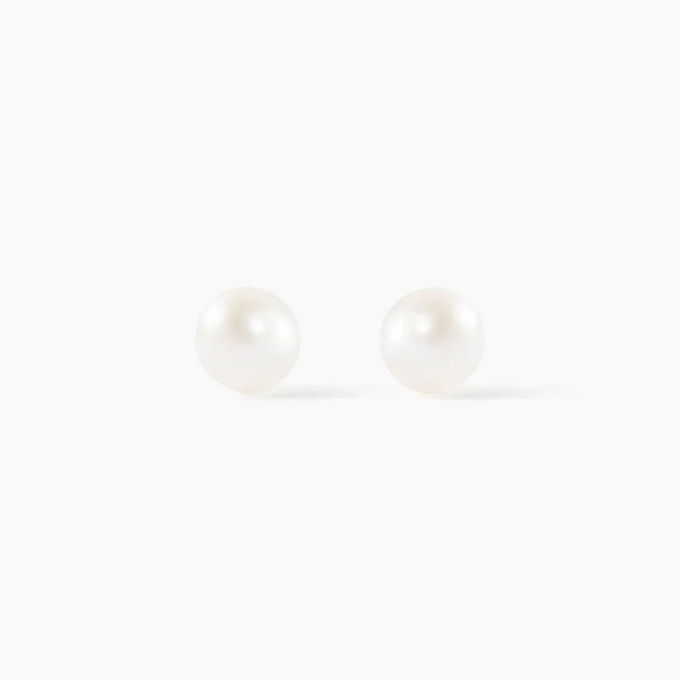Boucles D'oreilles Suki Or Jaune Perle De Culture