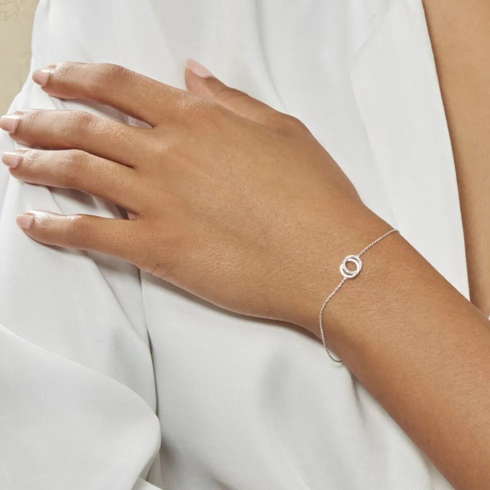 Bracelet Absolu Or Blanc Diamant