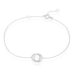 Bracelet Absolu Or Blanc Diamant