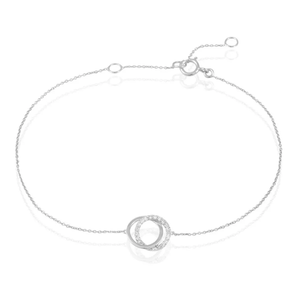 Bracelet Absolu Or Blanc Diamant