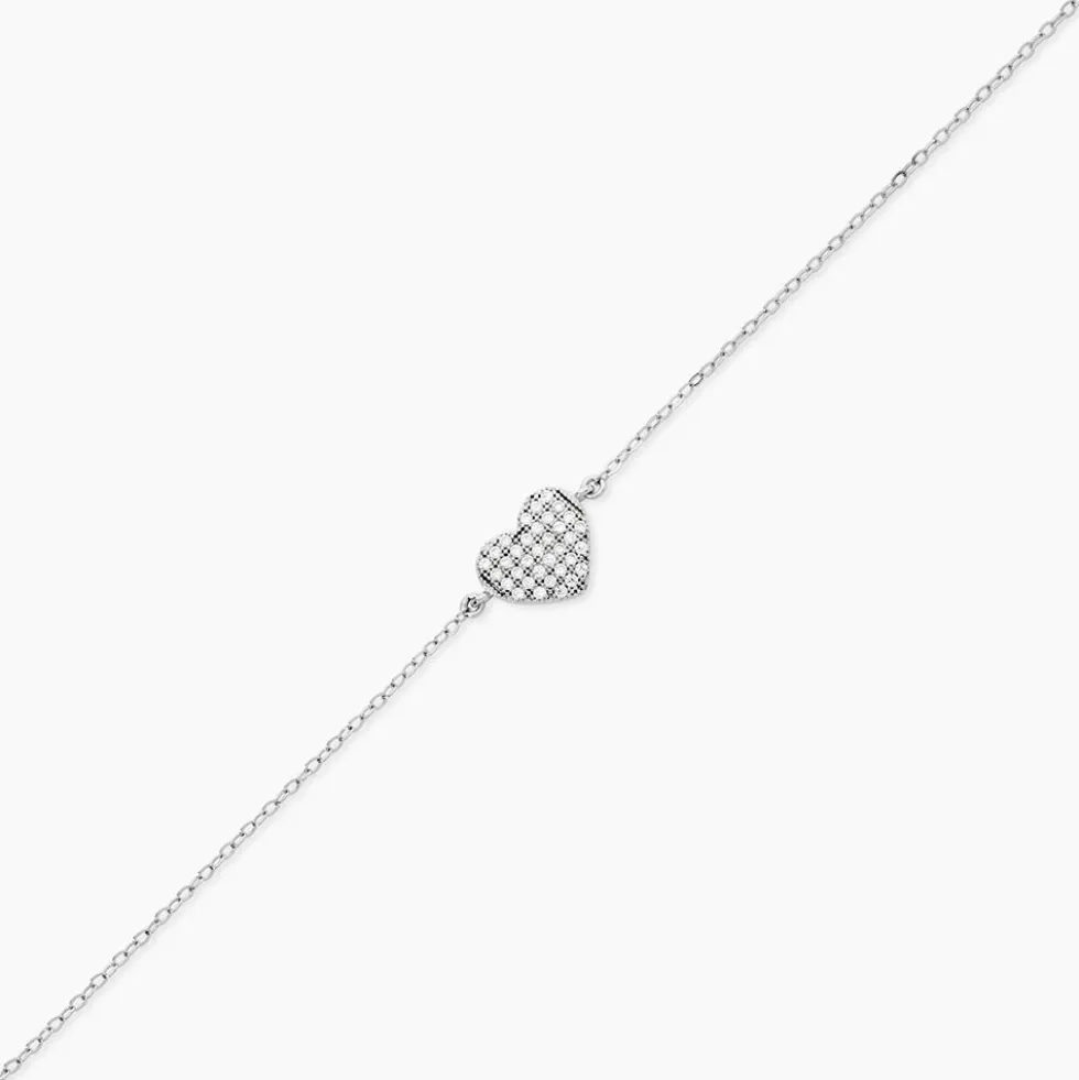 Bracelet Achahildis Argent Oxyde De Zirconium