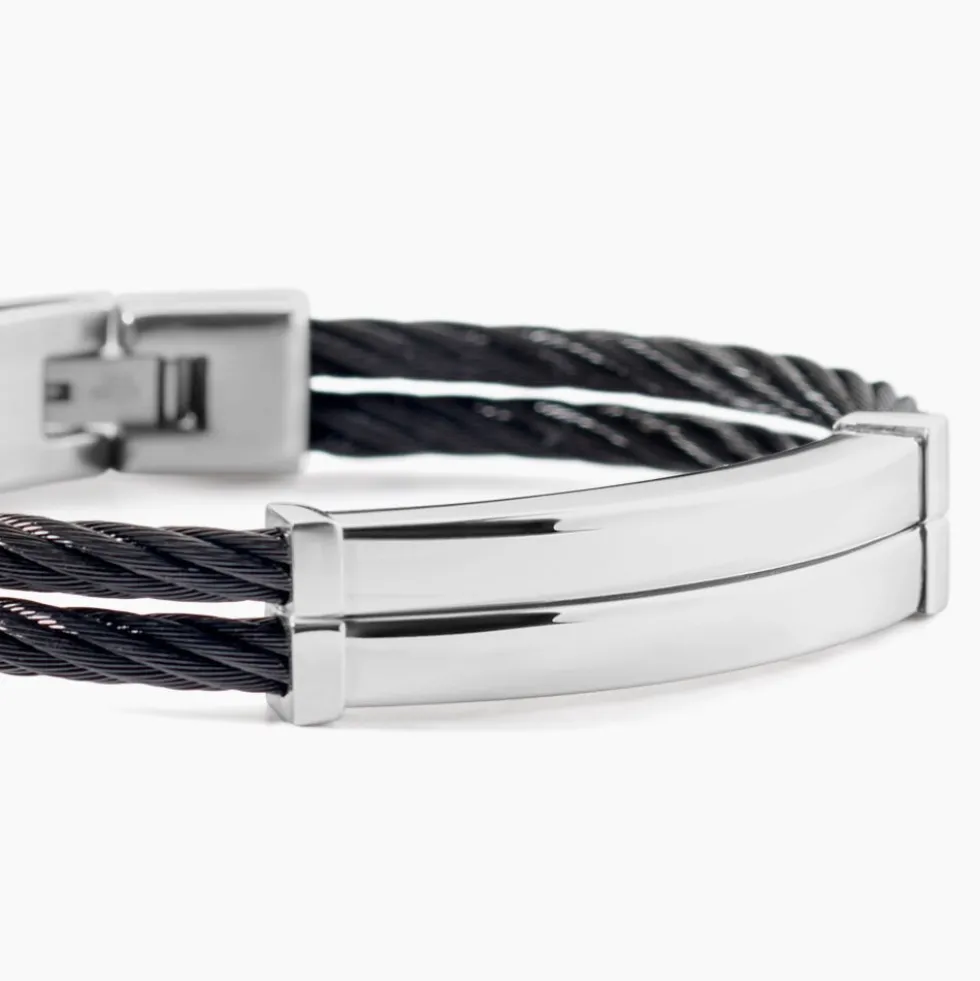 Bracelet Acier Bicolore