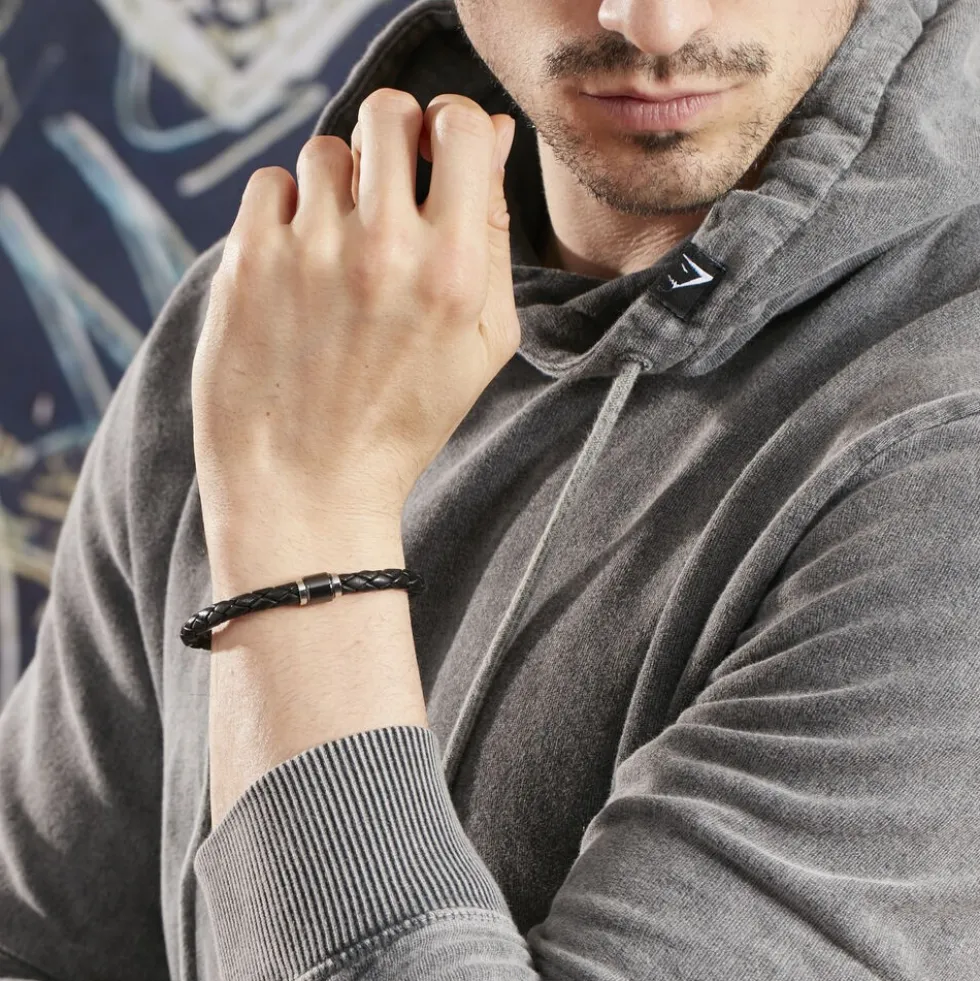 Bracelet Acier Bicolore