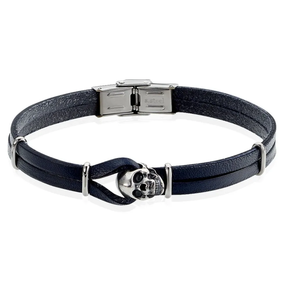 Bracelet Acier Blanc Achil