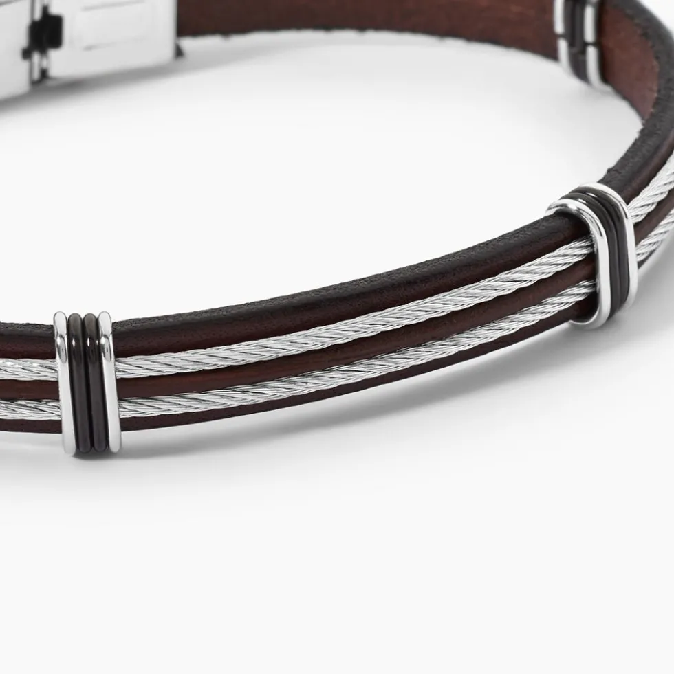 Bracelet Acier Blanc Alfred