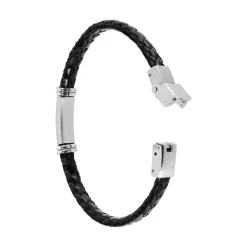 Bracelet Acier Blanc Frank