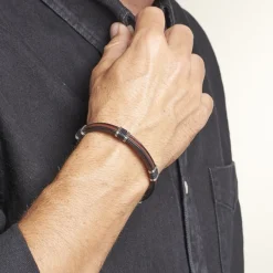 Bracelet Acier Blanc Jeff