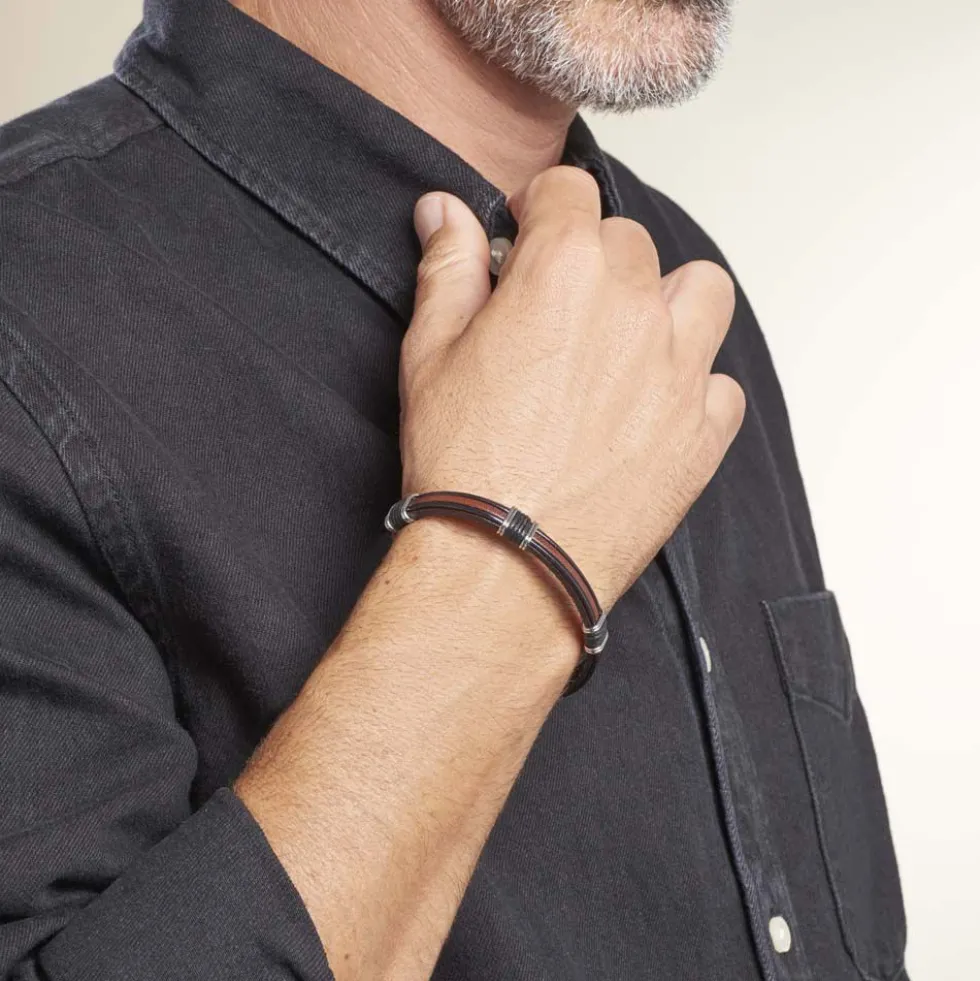 Bracelet Acier Blanc Jeff