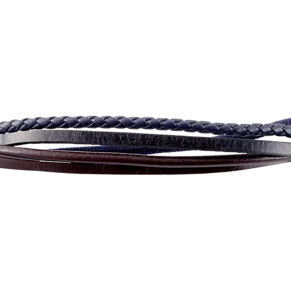Bracelet Acier Blanc Romain