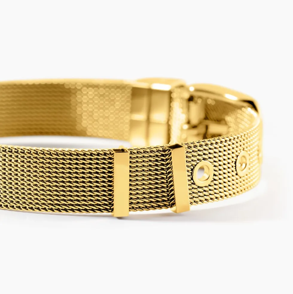 Bracelet Acier Doré Gideon