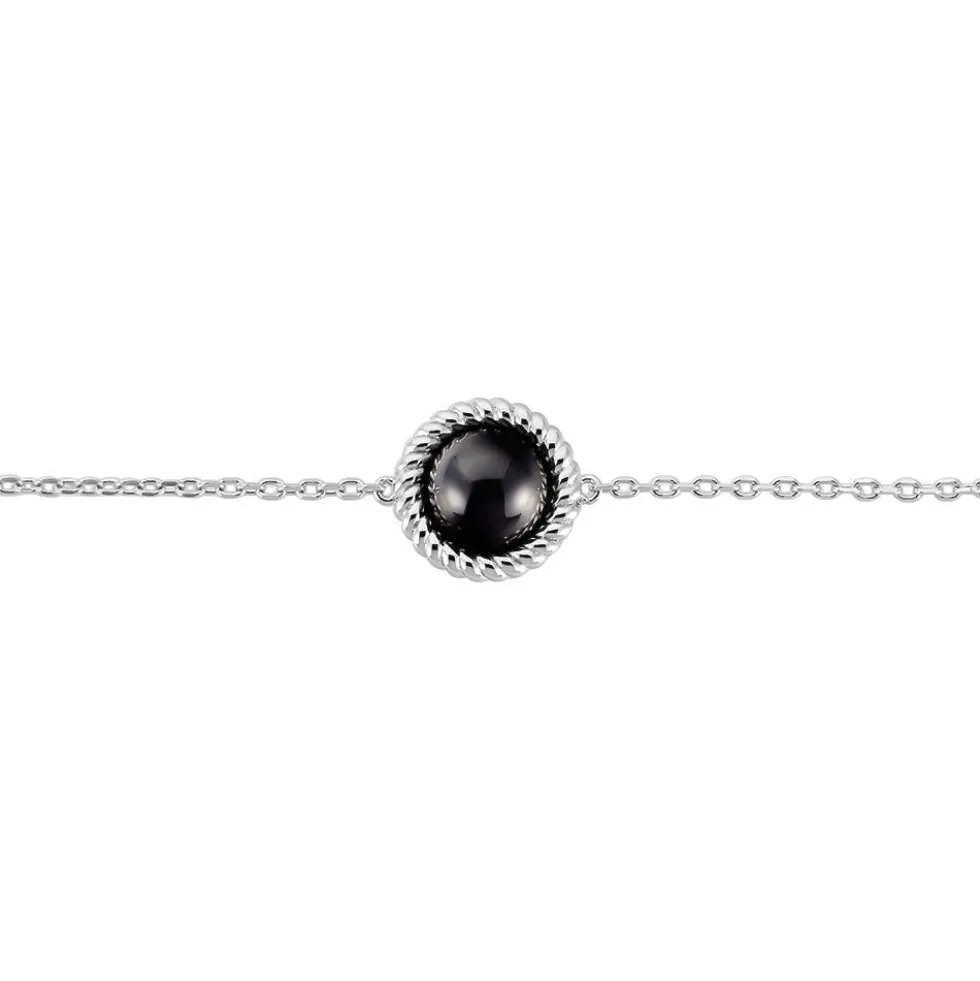 Bracelet Adelyne Argent Blanc Céramique