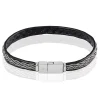 Bracelet Alaoua Acier Blanc