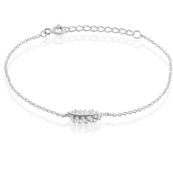 Bracelet Aleyna Argent Blanc Oxyde De Zirconium