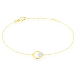 Bracelet Amane Or Jaune Diamant