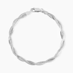 Bracelet Anaiz Argent Blanc